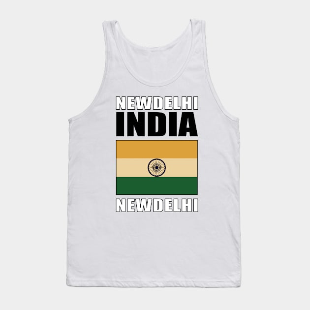 Flag of India Tank Top by KewaleeTee